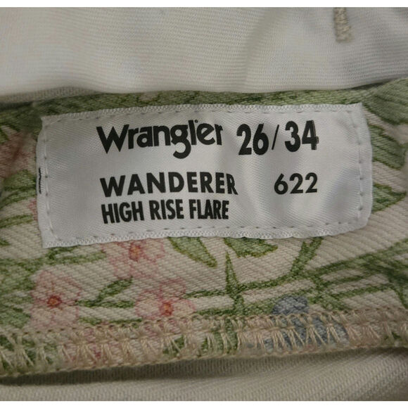 Floral High Rise Women Jeans - Picture 14 of 14